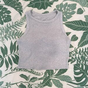 Uniqlo Light Gray Tank Top